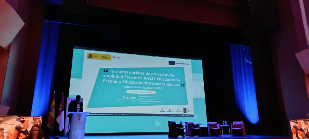Jornadas iniciales de proyectos de movilidad Erasmus+ KA121 en Educación Escolar y de Personas Adultas, Teatro Circo de Albacete, 22 y 23 de septiembre de 2026