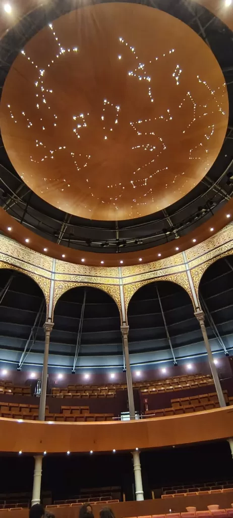 Cúpula y galerías del Teatro Circo de Albacete, sede de las jornadas